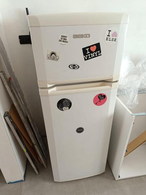 ijskast met diepvriezer, Elektronische apparatuur, Koelkasten en IJskasten, Gebruikt, Met aparte vriezer, 150 tot 200 liter, 140 tot 160 cm