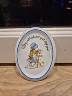 Holly Hobbie tegeltje porselein vintage 1970 - verzamelitem, Ophalen of Verzenden