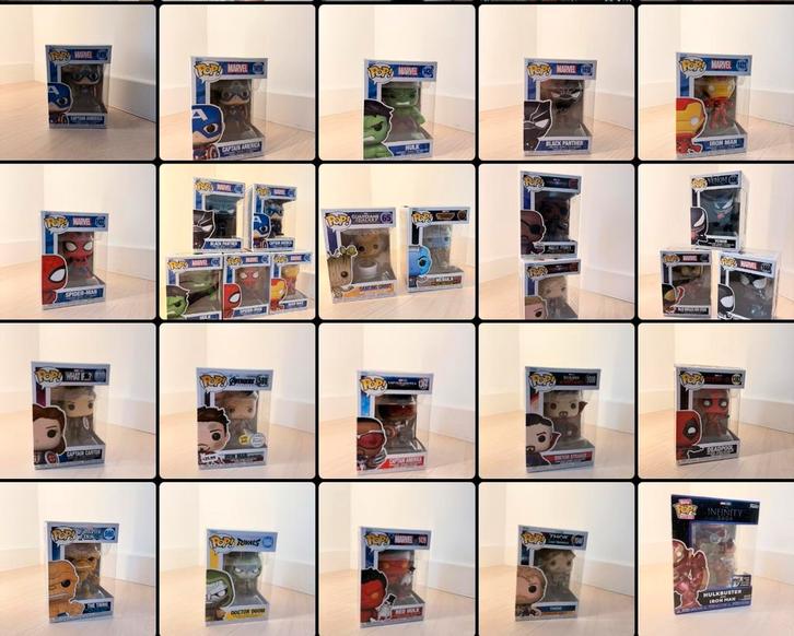 Marvel Funko Pop collectie – alles samen, Hobby & Loisirs créatifs, Modélisme | Figurines & Dioramas, Comme neuf, Personnage ou Figurines