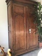 Garde robe ancienne normande chêne 2 portes, Ophalen, 100 tot 150 cm, 200 cm of meer, Eikenhout