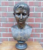 ancienne statue en bronze 53 cm buste, Antiquités & Art, Bronze, Enlèvement ou Envoi