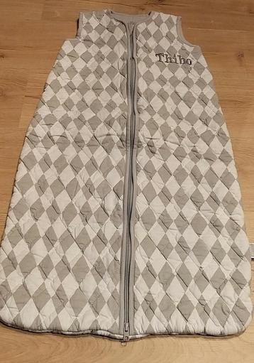 Sac de couchage Jollein 90 cm brodé avec le nom 'Thibo', Enlèvement ou Envoi, Comme neuf, Sac de couchage