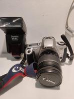 Canon Fototoestel EOS 300 + lens 28-80 + flash, TV, Hi-fi & Vidéo, Canon, Utilisé, Enlèvement ou Envoi