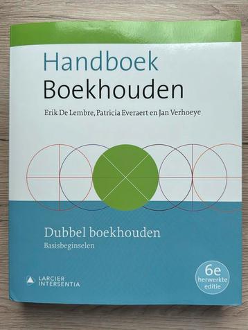 NIEUW!Handboek Boekhouden - Dubbel Boekhouden (zesde editie) beschikbaar voor biedingen