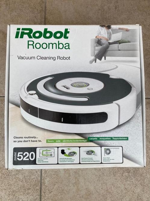 Irobot roomba 520 (defect/voor onderdelen), Electroménager, Aspirateurs, Ne fonctionne pas, Aspirateur robot, Réservoir, Enlèvement