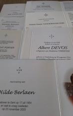 Avv vvk, Verzamelen, Ophalen of Verzenden, Bidprentje