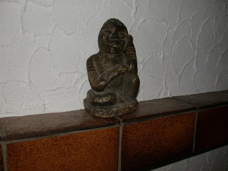 Graf beeldjes uit de congo, Antiek en Kunst, Kunst | Beelden en Houtsnijwerken, Ophalen of Verzenden