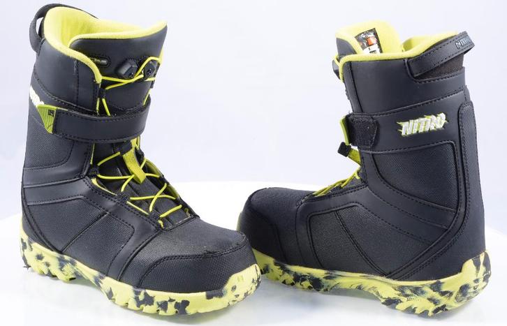 37 EU kinder snowboard schoenen NITRO ROVER QLS, Sport en Fitness, Snowboarden, Gebruikt, Schoenen, Verzenden