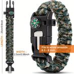 Overlevingsarmband met 5 functies, Ophalen of Verzenden