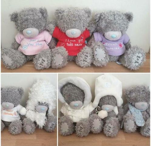 Me to you knuffels: 15 cm tot 29cm, Collections, Ours & Peluches, Comme neuf, Ours en tissus, Me To You, Enlèvement ou Envoi