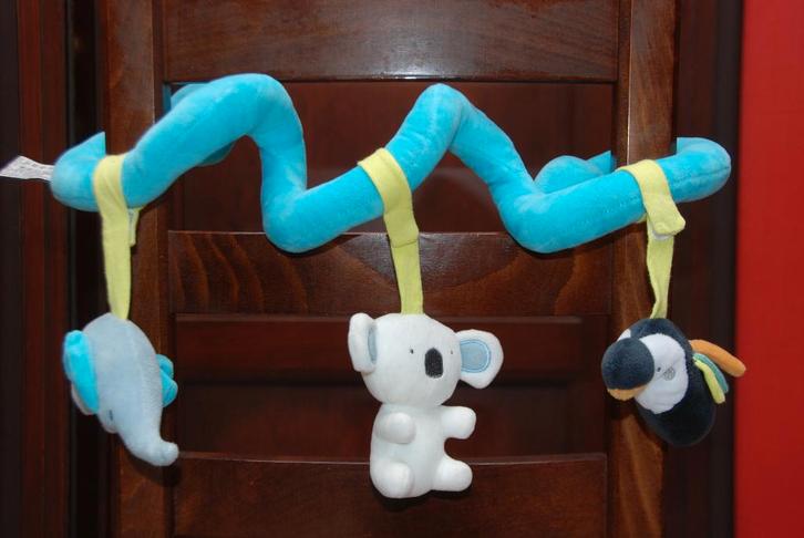 Christmas Baby Activity Spiral Orchestra blauw met dieren, Kinderen en Baby's, Speelgoed | Babyspeelgoed, Zo goed als nieuw, Babygym