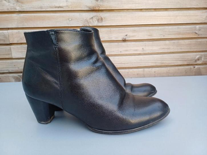 Zwarte Ara Enkellaarsjes – Maat 40-41, Kleding | Dames, Schoenen, Zo goed als nieuw, Lage of Enkellaarzen, Zwart, Ophalen