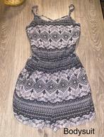 Playsuit - zwart/wit met patroon - maat 32, Ophalen of Verzenden, Zo goed als nieuw, Maat 34 (XS) of kleiner, Zwart