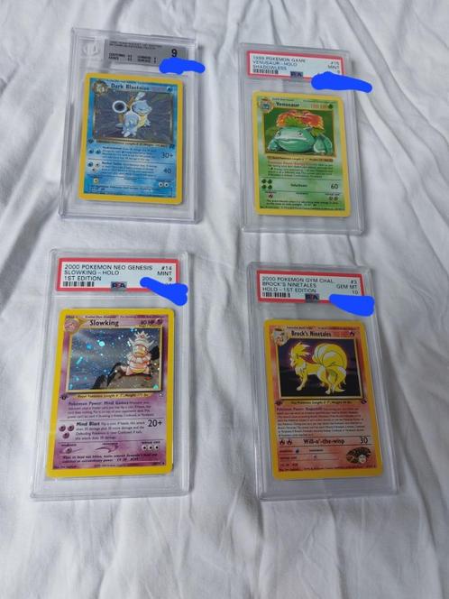 High end WOTC SLABS, Hobby en Vrije tijd, Verzamelkaartspellen | Pokémon, Zo goed als nieuw, Losse kaart, Ophalen