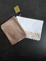 2 petites trousses blanches et dorées NEUVES, Enlèvement ou Envoi, Neuf, Blanc