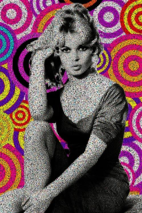 Brigitte Bardot Crypto POP 1, Antiek en Kunst, Kunst | Schilderijen | Modern, Ophalen of Verzenden