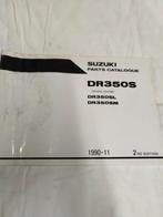 Onderdelen boek Suzuki dr 350s, Motoren, Suzuki