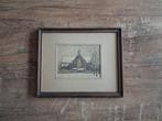 Tekening Zorgvliet Duinoordkerk, Minder dan 50 cm, Ophalen of Verzenden, Zo goed als nieuw, Minder dan 50 cm