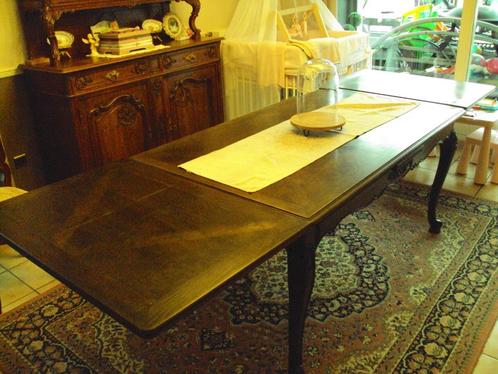 mooie antieke tafel + 6 stoelen, Antiquités & Art, Antiquités | Meubles | Tables, Enlèvement