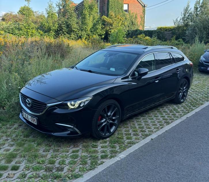 Mazda 6 2.2 D Skyactiv Sportbreak / Full Option / Euro 6, Auto's, Mazda, Particulier, Android Auto, Diesel, Euro 6, Dealer onderhouden