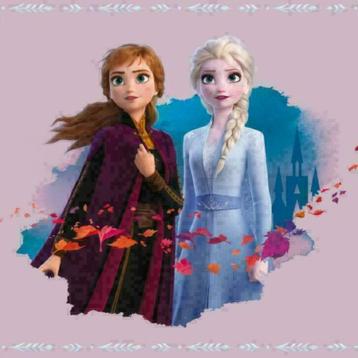 Disney Frozen Canvas Anna en Elsa - 35 x 35 cm