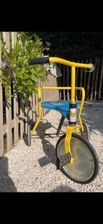 Vintage driewieler blauw/ geel, Ophalen, Zo goed als nieuw
