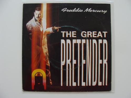 Freddie Mercury – The Great Pretender (1987), Cd's en Dvd's, Vinyl Singles, Single, Rock en Metal, 7 inch, Ophalen of Verzenden