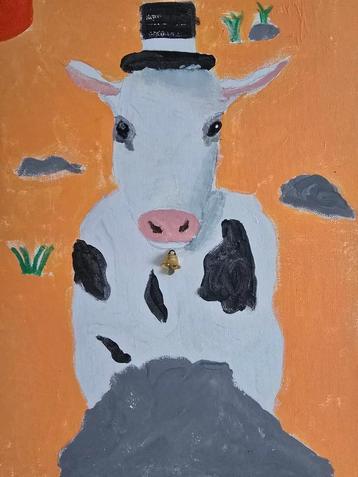 Kunst met een knipoog beschikbaar voor biedingen
