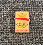 PIN - BARCELONA 1992 - OLYMPISCHE SPELEN - JEUX OLYMPIQUES, Sport, Utilisé, Envoi, Insigne ou Pin's