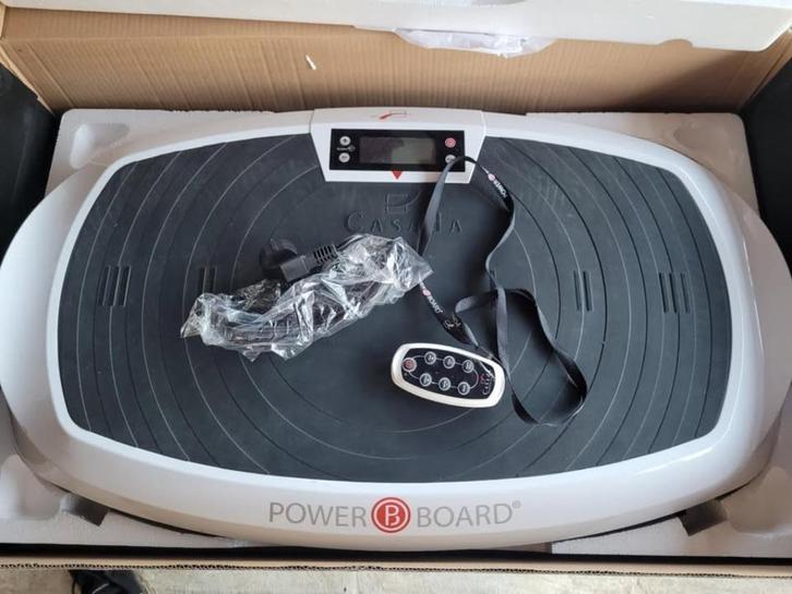 Power Bood vibrerend platform, Sport en Fitness, Fitnessapparatuur, Zo goed als nieuw, Trilplaat, Overige materialen, Ophalen