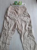 Zwangerschapsbroek maat 42, Kleding | Dames, Zwangerschapskleding, Beige, Maat 42/44 (L), Ophalen of Verzenden, Gedragen