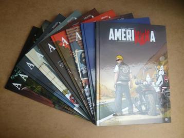 AMERIKKKA tomes 1 à 9 + ex-libris (EO ttbe) de OTERO