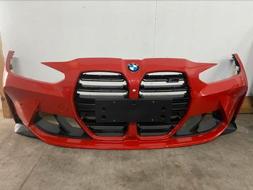 PARE-CHOC BMW G80 M3 G82 M4 CARBON -TIZAUTOPARTS-, Utilisé, Avant, BMW, Pare-chocs