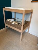 Verzorgingstafel met mand en opbergvakjes, Kinderen en Baby's, Ophalen, Gebruikt, Overige typen, Overige merken