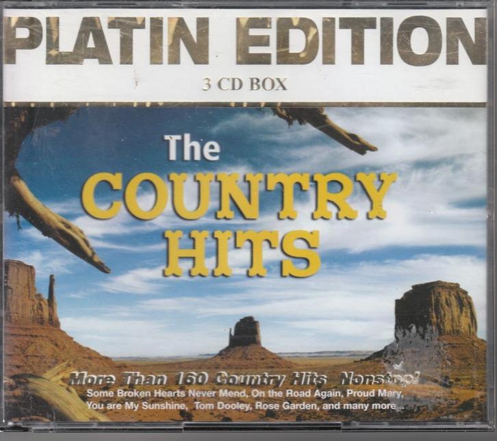 More than 160 Country hits: non stop op Country hits, Cd's en Dvd's, Cd's | Country en Western, Verzenden