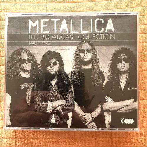 4 CD box Metallica, Cd's en Dvd's, Cd's | Hardrock en Metal, Zo goed als nieuw, Ophalen of Verzenden