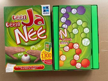 Gezelschapsspel ‘Geen ja, geen nee’ beschikbaar voor biedingen