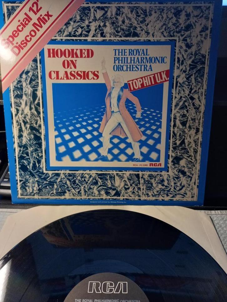 The Royal Philharmonic Orchestra ‎– Hooked On Classics Maxi, Cd's en Dvd's, Vinyl | Overige Vinyl, Zo goed als nieuw, 12 inch
