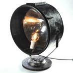 Authentieke grote stoere industriële spot/fabriekslamp., Huis en Inrichting, Ophalen, Gebruikt, Industrieel, vintage, stoer wonen en werken.