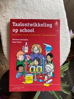 Marianne Verhallen - Taalontwikkeling op school, Boeken, Ophalen, Zo goed als nieuw, Marianne Verhallen; Ruud Walst