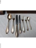 Koffer met bestek verzilverd 84 stuks, Antiek en Kunst, Antiek | Bestek, Ophalen