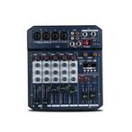 T6 Audio Mixer 6-Kanaals-Draagbare Geluidskaart - Bluetooth, Ophalen of Verzenden, Zo goed als nieuw, Studiomicrofoon