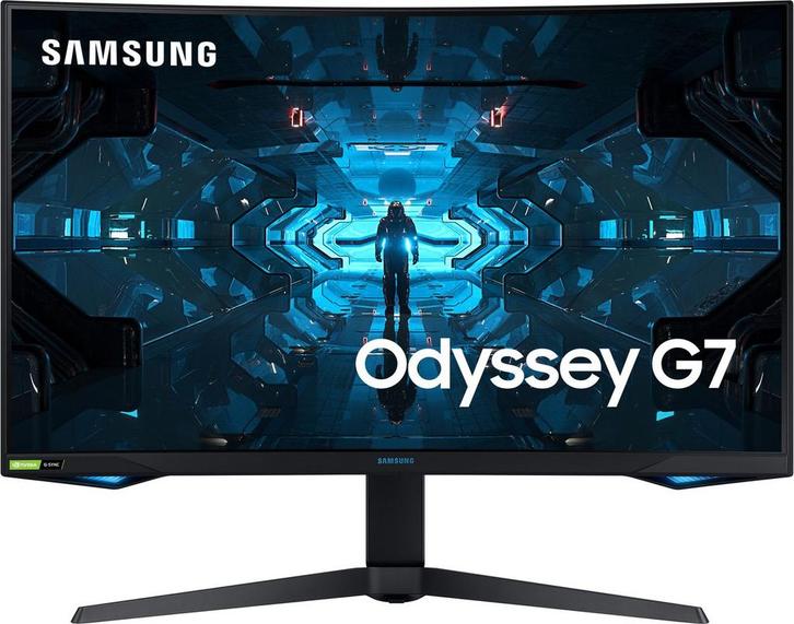 Écran Samsung Odyssey G7 32" | QHD | 1ms | 240Hz incurvé, Computers en Software, Monitoren, Zo goed als nieuw, Gaming, Ophalen
