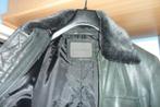 leren jas, Kleding | Heren, Jassen | Winter, Ophalen, Zo goed als nieuw, Zwart