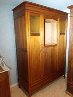 Oude houten kleerkast, Huis en Inrichting, Kasten | Kleerkasten, Glas, Ophalen
