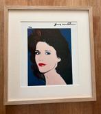 Andy Warhol–Jane Fonda(1987)–Gesigneerde Originele Print., Antiek en Kunst, Kunst | Litho's en Zeefdrukken, Ophalen