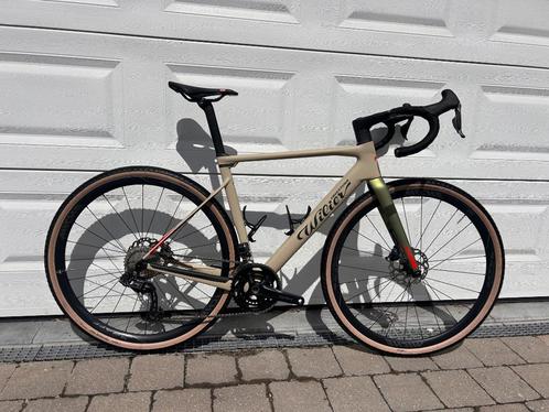 Willier Rave slr gravel zandgroen beige Medium, Fietsen en Brommers, Fietsen | Racefietsen, Zo goed als nieuw, Carbon, Ophalen