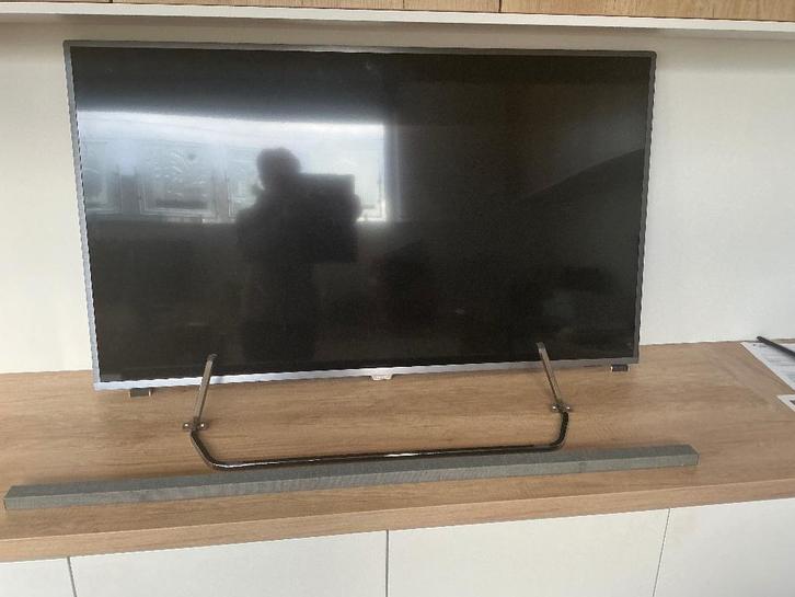 Flatscreen TV, 55 inch 4K Quantum Dot LED-TV met Android, TV, Hi-fi & Vidéo, Télévisions, Comme neuf, OLED, 100 cm ou plus, Philips