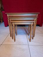 Bijzettafeltjes (3 stuk) Massief beuk, Antiek en Kunst, Ophalen