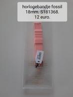 Horloge bandje fossilS181368 nieuw, Ophalen of Verzenden, Zo goed als nieuw, Fossil